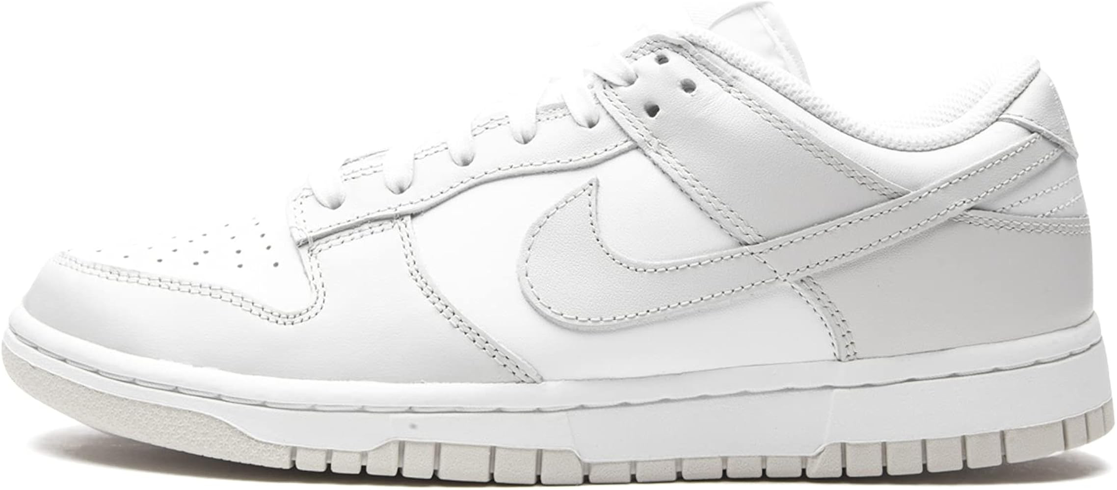 Nike Women's Dunk Low WMNS Photon Dust, White/Photon Dust/White, 8W | Amazon (US)