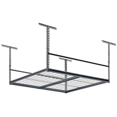 Muscle Rack 47"Wx47"Dx28"H Overhead Garage Storage Ceiling Rack Silver | Target