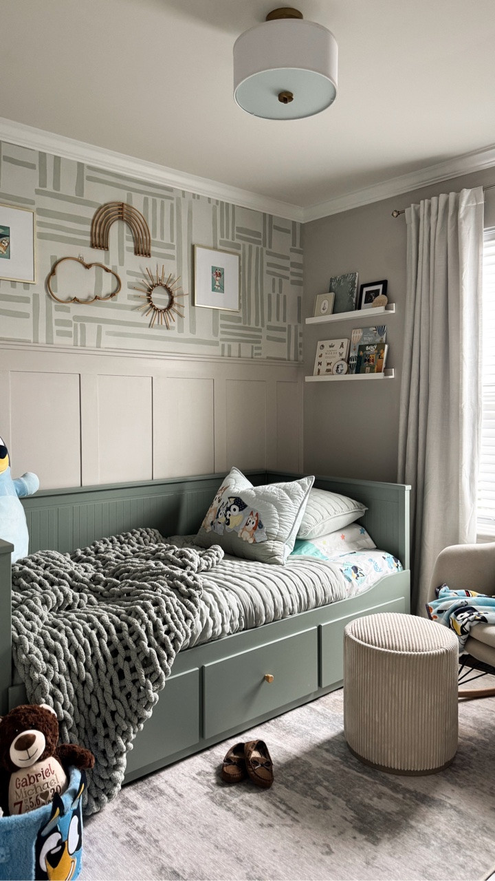 what a rollercoaster of emotions it is when your last baby is no longer a baby anymore 🥹😭

#aclassyfashionista #homeinspiration #budgetfriendlyhome #toddlerroom #toddlerboyroom
