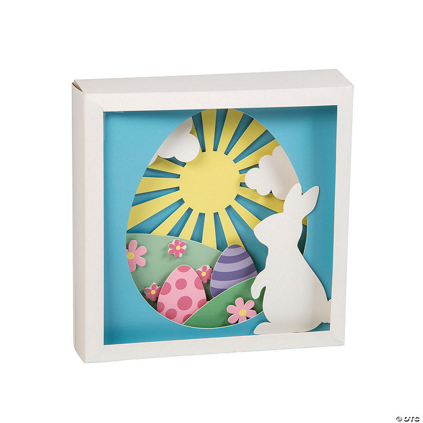Easter Paper Layering Scene Craft Kit - Makes 3 | Oriental Trading Company