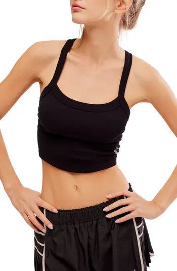 All Clear Rib Crop Camisole | Nordstrom