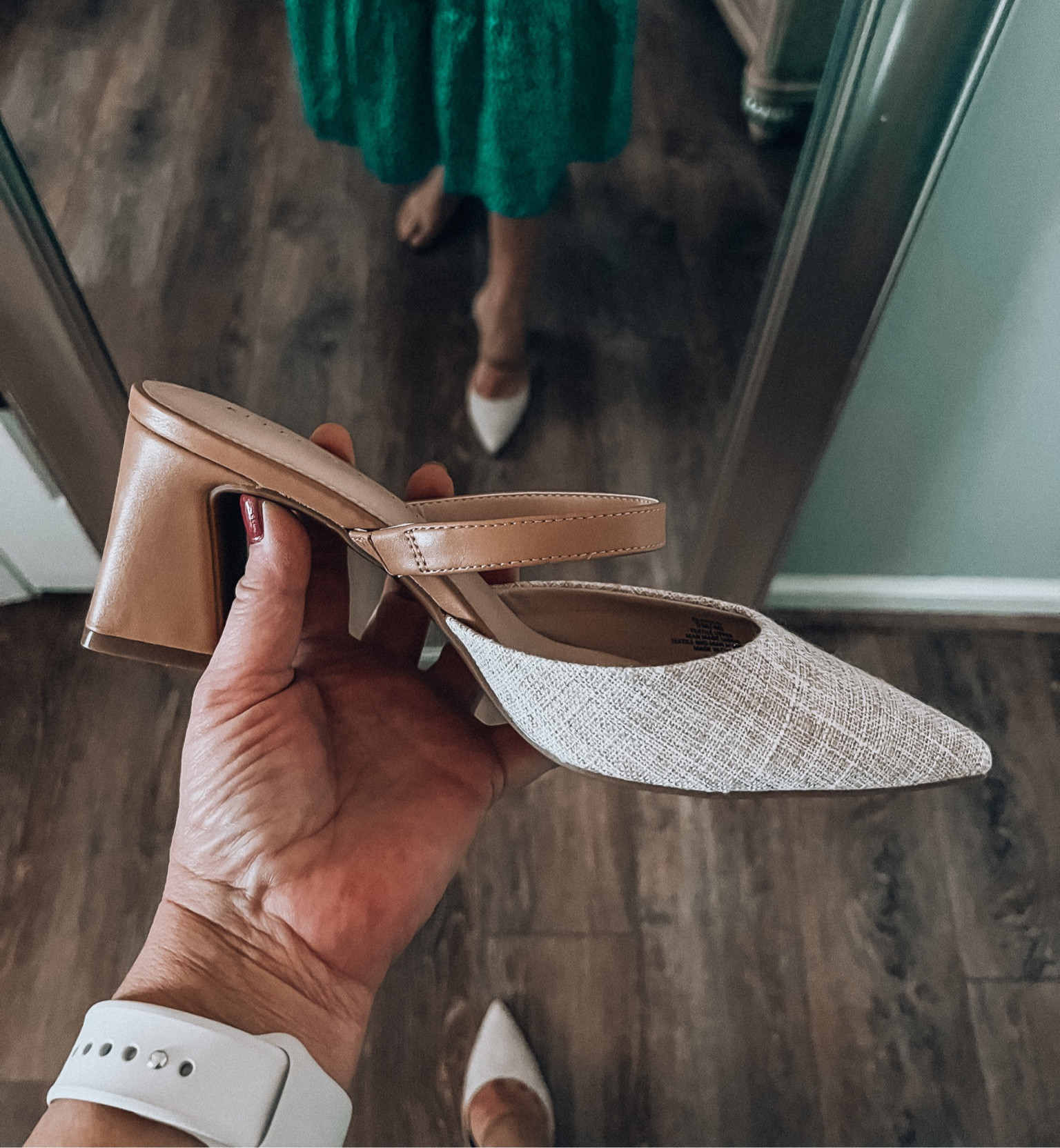 Katie and Kelly Nikiti Mule comes in more colors, fits tts and on sale! These will get gone quick! 

Shoes, spring shoes, sandals, low heels, dsw, sale, workwear, neutral heels, fashion over 40

#LTKshoecrush #LTKunder50 #LTKsalealert