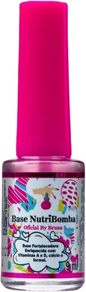 Base Nutribomba Fortalecedor de unhas Fracas e que Descamam, tb, By Bruna | Amazon (BR)