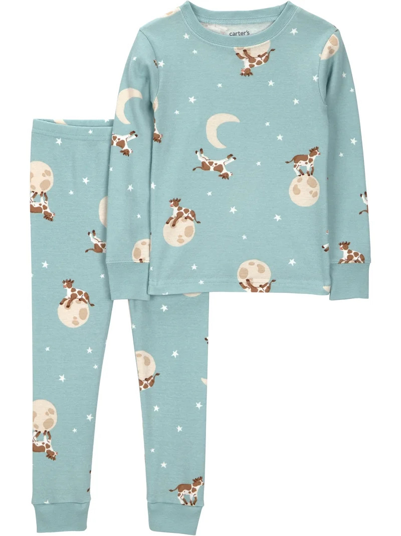 Carter's Child of Mine Toddler Pajama Set, 2-Piece, Sizes 12M-5T | Walmart (US)