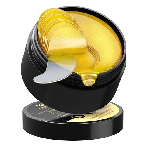 ENDAAR Under Eye Patches for Puffy Eyes, 60PCS Collagen Eye Gels Pads, 24K Gold Under Eye Mask Reduce Dark Circles Bags Skin Eye Care Products | Amazon (US)