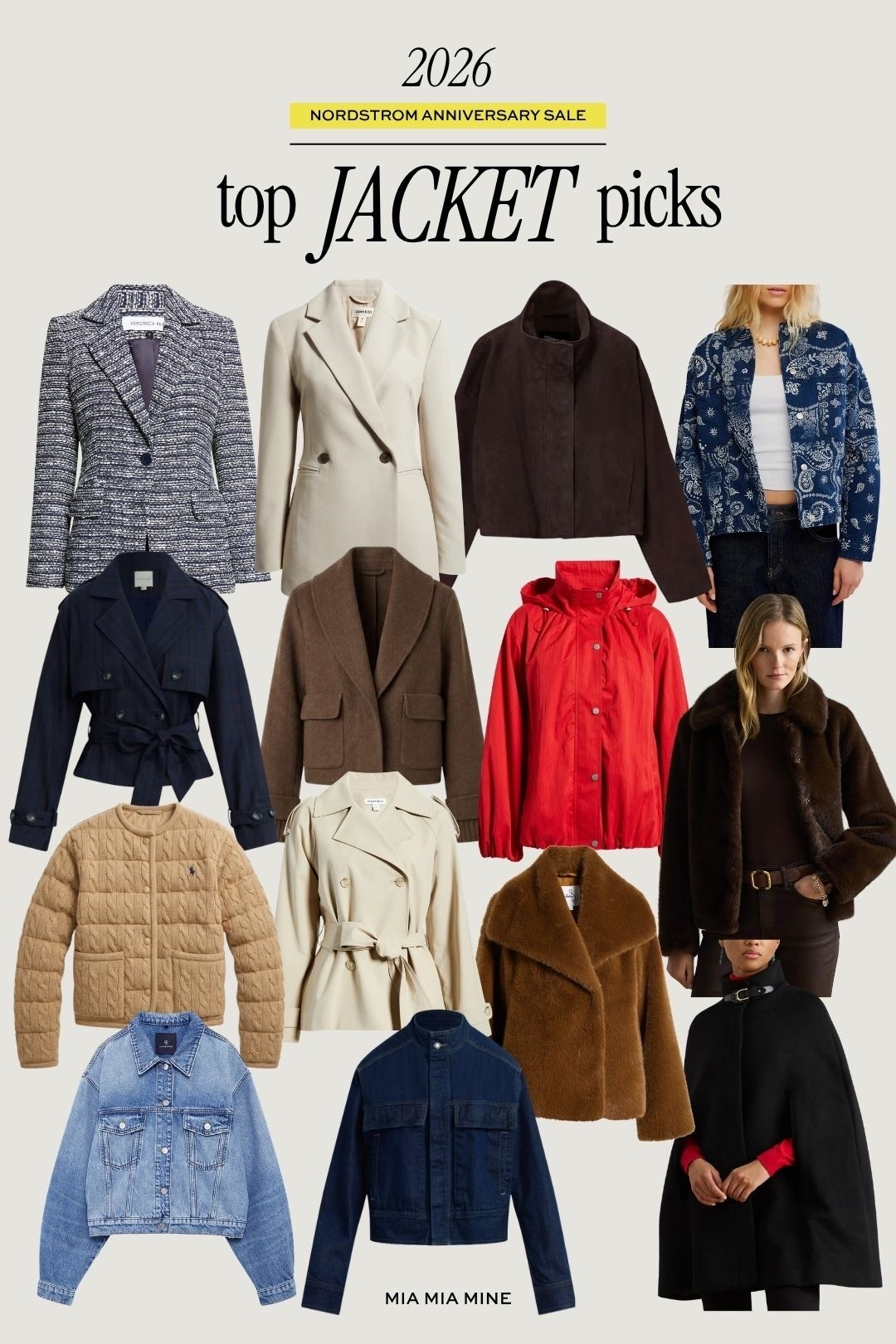 Here’s what’s worth buying from the Nordstrom anniversary sale this year! 
NSALE 2026 finds
The best cropped trench coats, fur jackets, cape coats, denim jacket and tweed blazers for fall

#LTKSaleAlert #LTKSeasonal #LTKOver40