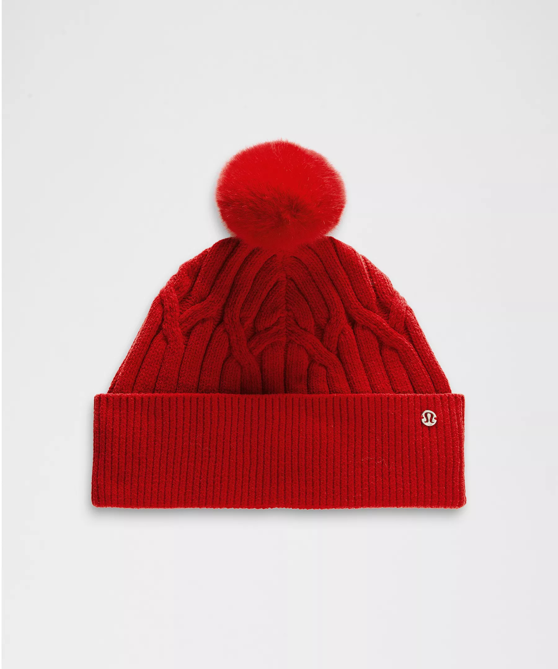 Women's Cable-Knit Pom-Pom Beanie | Women's Hats | lululemon | Lululemon (US)