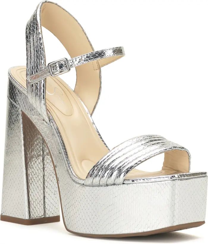 Bautista Metallic Platform Sandal (Women) | Nordstrom