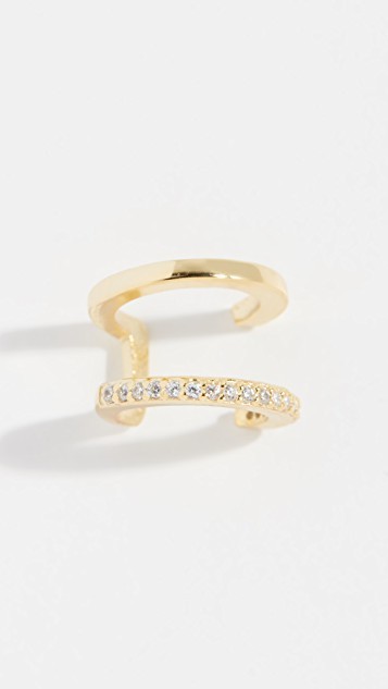 Jade Pave Ear Cuff | Shopbop