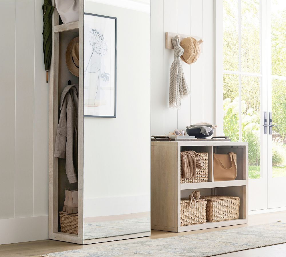 Cayman Storage Mirror | Pottery Barn (US)