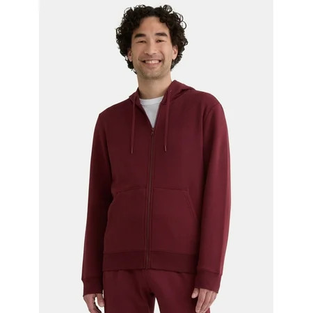 Athletic Works Men s and Big Men s Fleece Zip Hoodie Size XS-4XLT | Walmart (US)