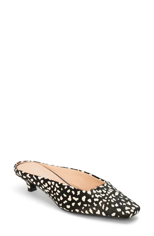 Matisse Classy Kitten Heel Mule in Black Multi at Nordstrom, Size 8 | Nordstrom
