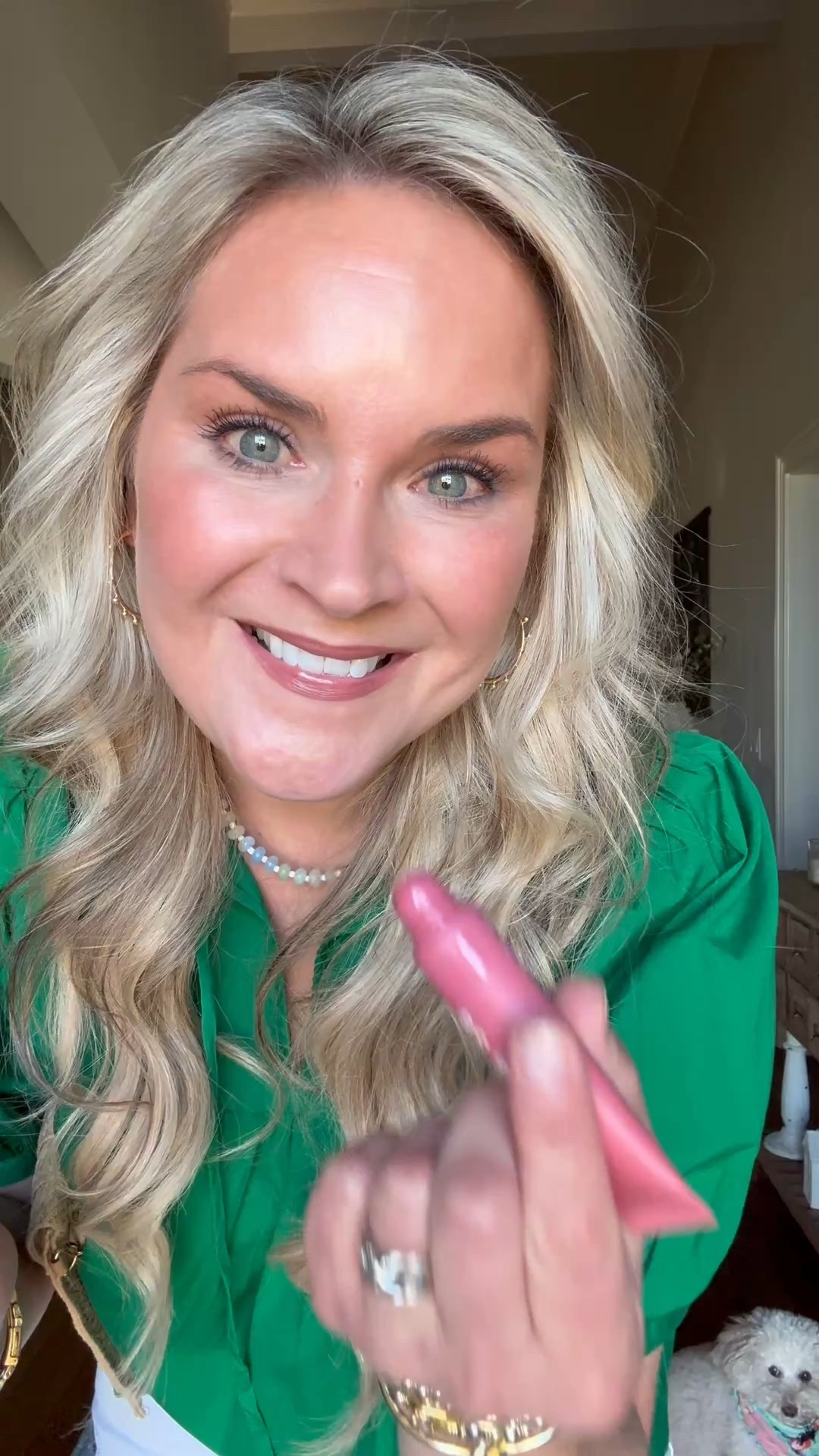 Green with envy! 

This Kelly green top paired with crisp white denim and a cute sandal is an effortless look for Spring! 

#LTKMidsize #LTKBeauty #LTKOver40