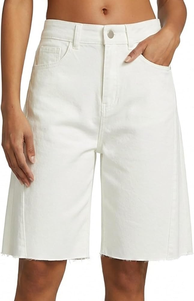 Cicy Bell Womens Summer High Waisted Jeans Shorts Casual Wide Leg Bermuda Jorts Baggy Denim Short... | Amazon (US)
