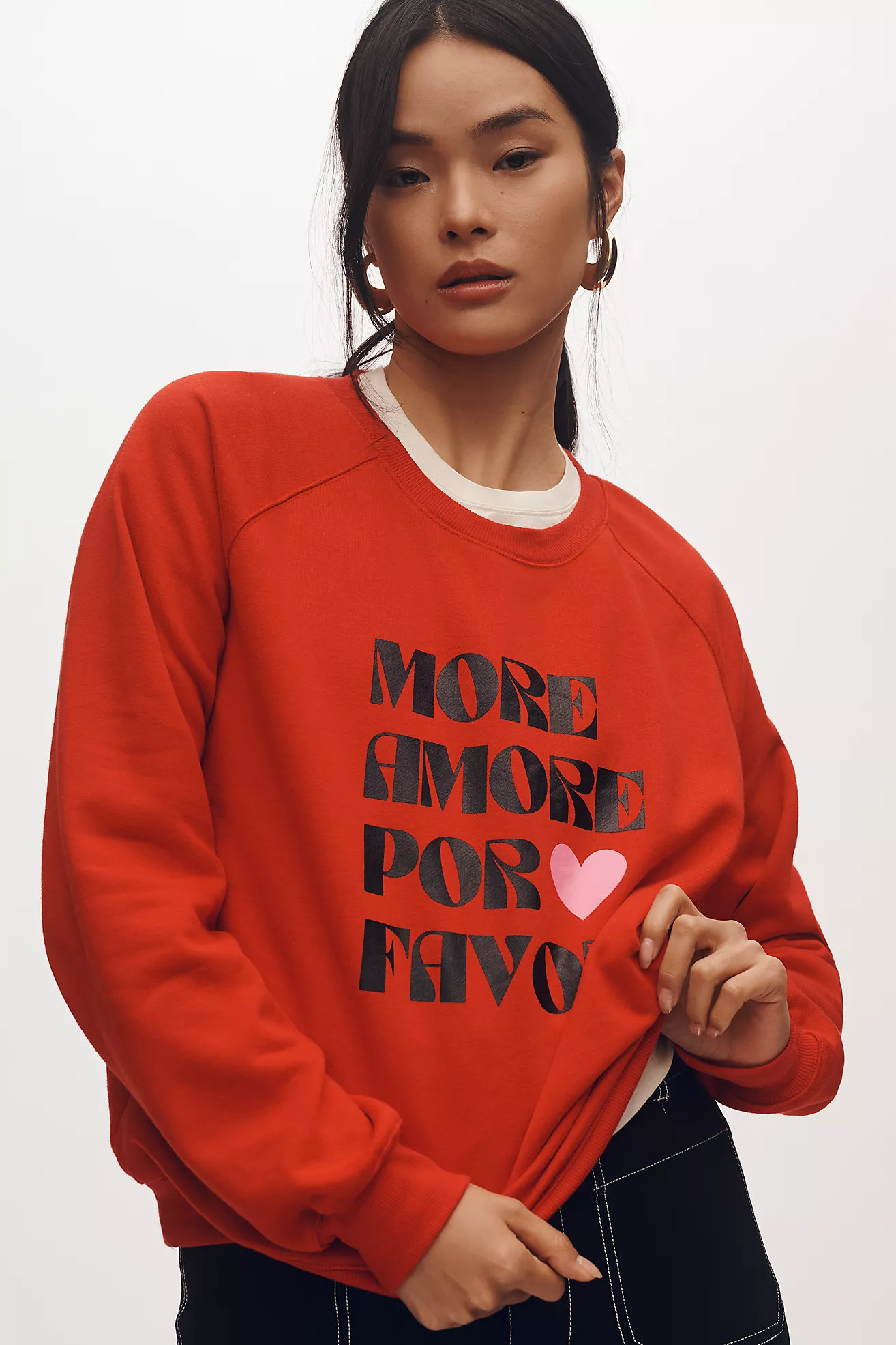 Daniela Berkout More Amore Sweatshirt | Anthropologie (US)