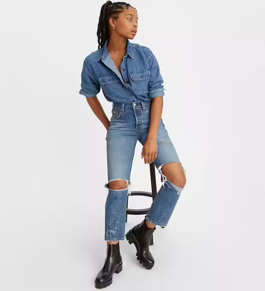 501® Original Cropped Women's Jeans | LEVI'S (US)