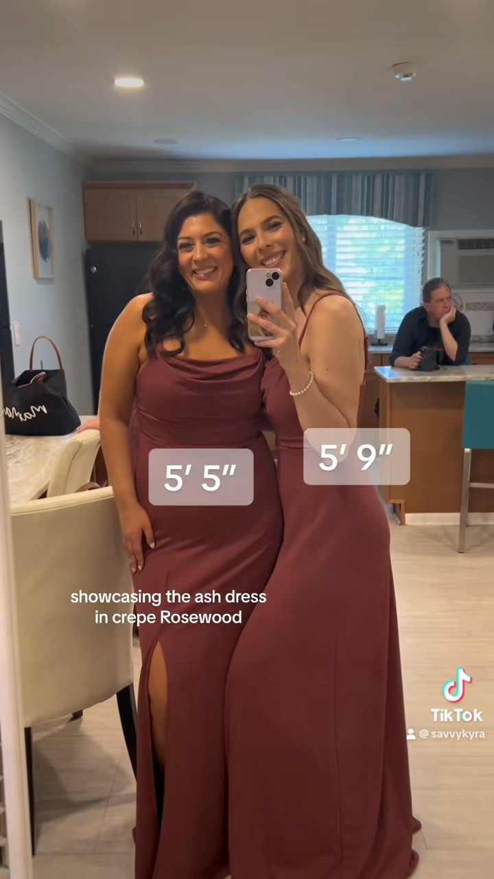 Rosewood crepe bridesmaid dress

#LTKVideo #LTKstyletip #LTKwedding