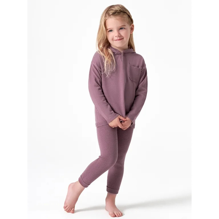 Modern Moments by Gerber Baby & Toddler Boy or Girl Gender Neutral Sweater Knit Hoodie & Pant, 2-... | Walmart (US)
