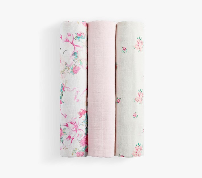 LoveShackFancy Muslin Swaddle Set | Pottery Barn Kids