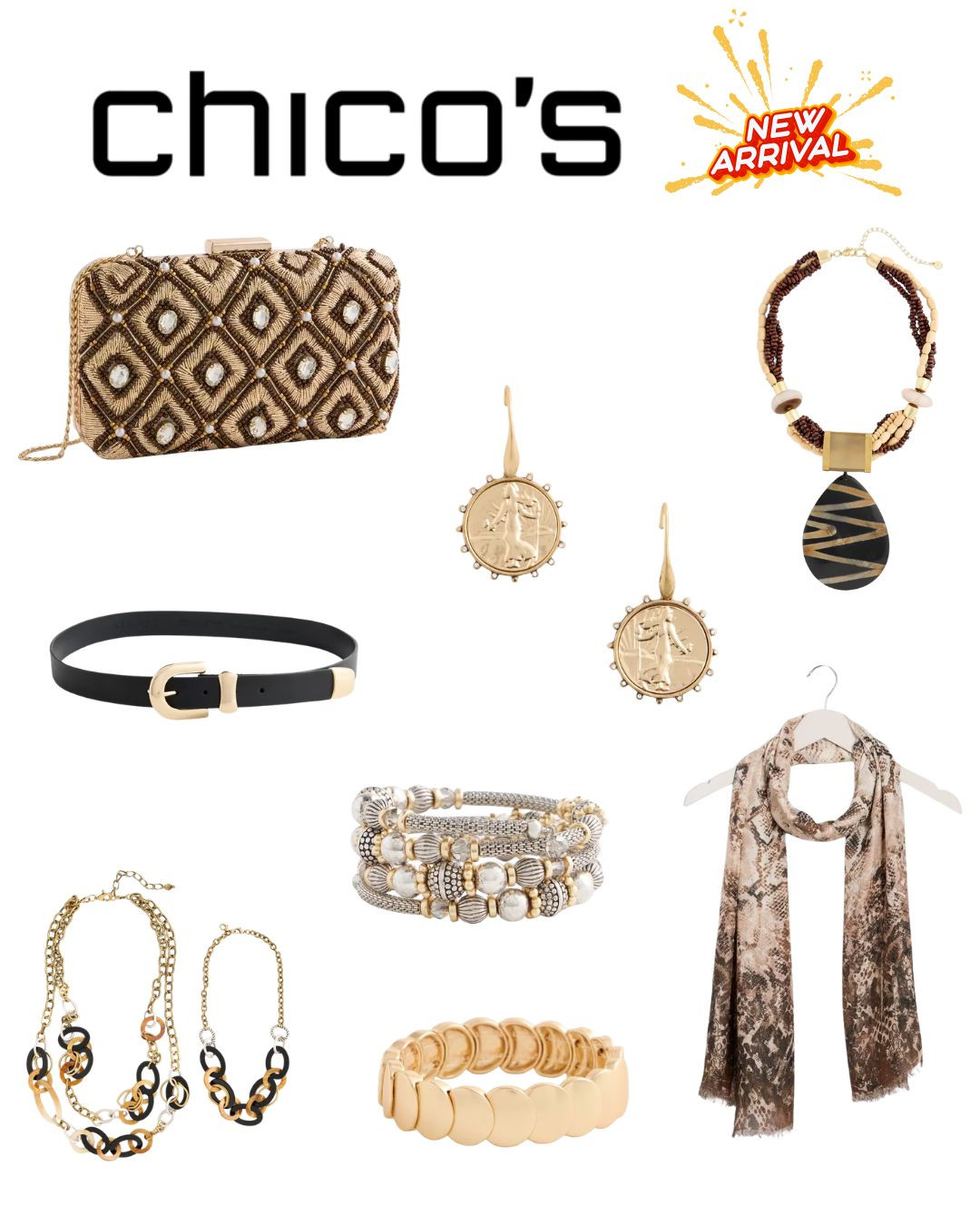 Great staples for your wardrobe. Accessories can change up an entire look. 
Belts, tennis necklace, broaches, python print scarf, clutch/shoulder bag, and so much more.

#LTKOver40 #LTKWorkwear #LTKgrwm