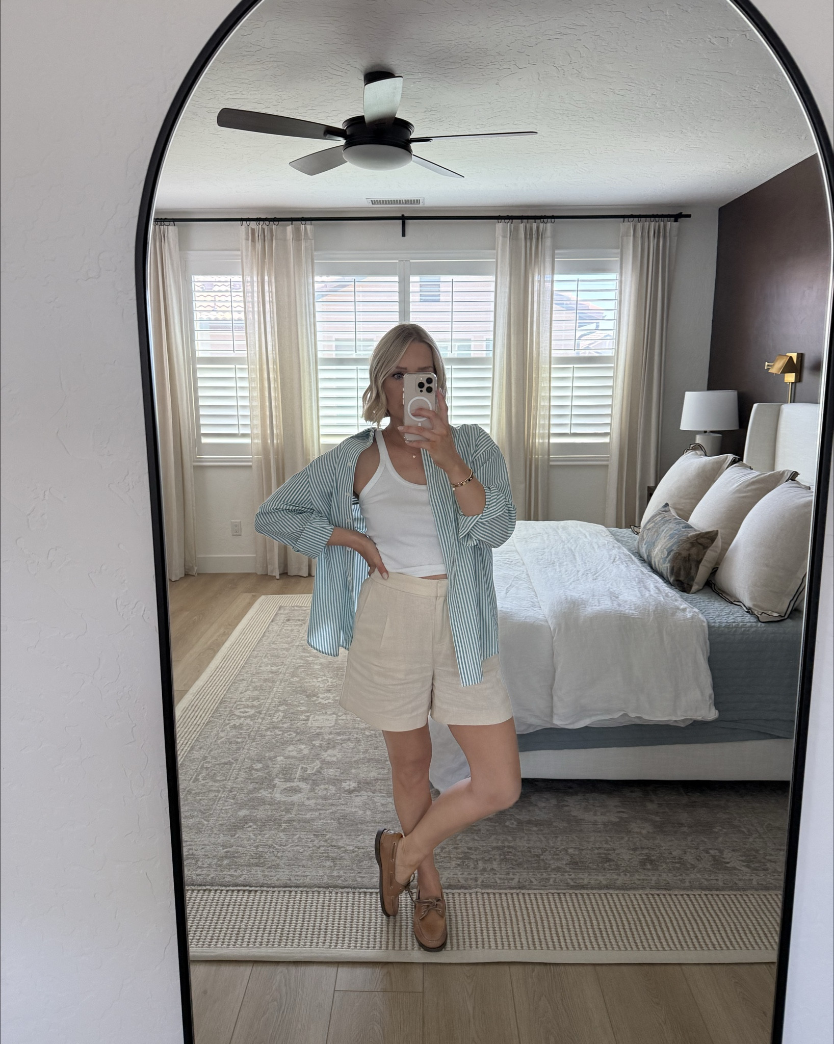 entered my boat shoes era 😍 
travel ootd🌊

#LTKTravel #LTKSeasonal #LTKStyleTip