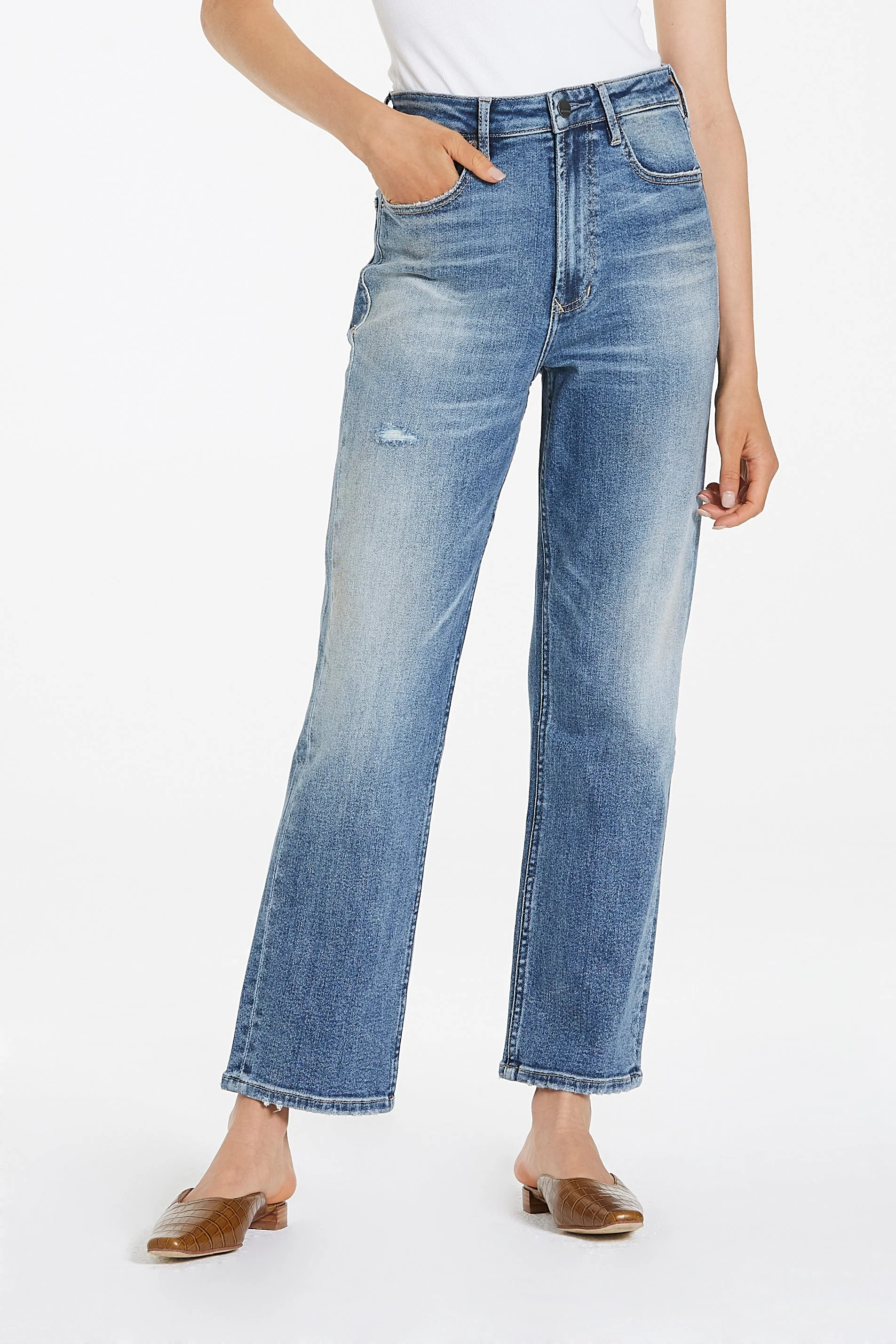 90S STRAIGHT LEG JEAN | Dear John Denim
