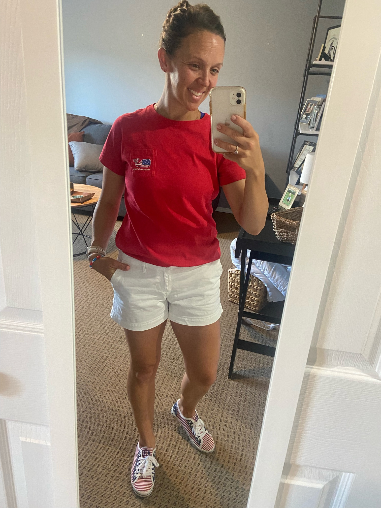 Casual 4th of July 

#LTKsalefinds #under25 #budgetfinds #budgetfriendly #salefinds #redwhiteandblue #oldnavysale #summer #summersneakers #4thofjuly 

#LTKunder50 #LTKstyletip #LTKSeasonal