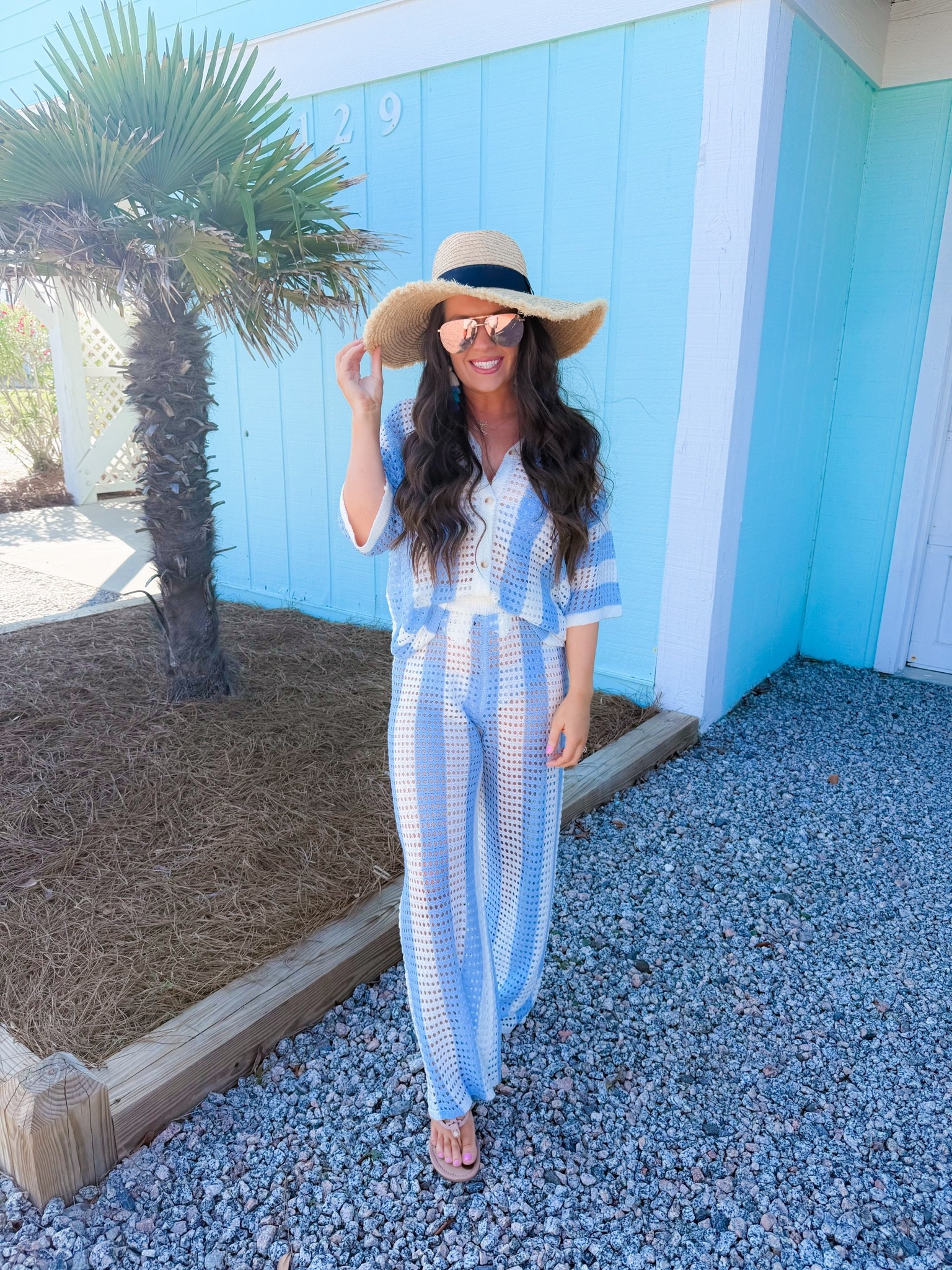 Coffee run ootd before a day spent out on the beach 🌊🤍☀️ 

This coverup + swimsuit combo is SO cute! Obsessed for beach days 😍 Wearing a size small in the top + bottoms!

Vacation beach outfits / vacation outfits / summer outfits / summer cover ups / bikini coverup / swimsuit style / summer style / summer outfit inspo /

#LTKootd #LTKSwim #LTKSeasonal