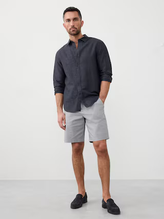 9" Lived-In Short | Banana Republic Factory