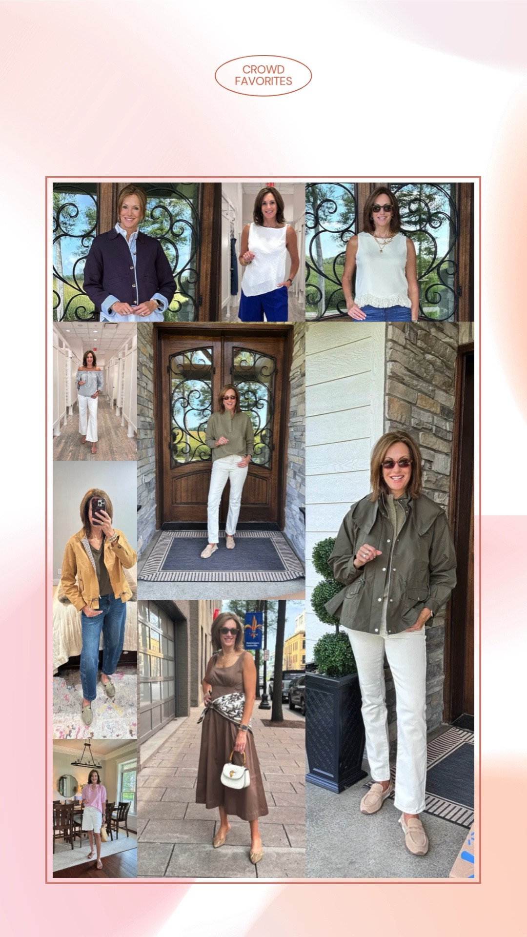 Last week’s bestsellers are here! So many great fall staples, from lightweight jackets and easy layers to flattering denim and everyday basics. Linking all of your favorites here!🫶🏻

Fall fashion, women’s fall outfits, lightweight jackets, denim, casual style, transitional outfits, wardrobe staples, fall shoes

#LTKSeasonal #LTKOver40 #LTKTall