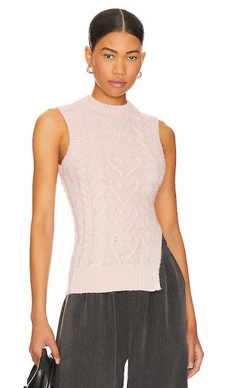 Ingrid Sweater Vest in Pink | Revolve Clothing (Global)