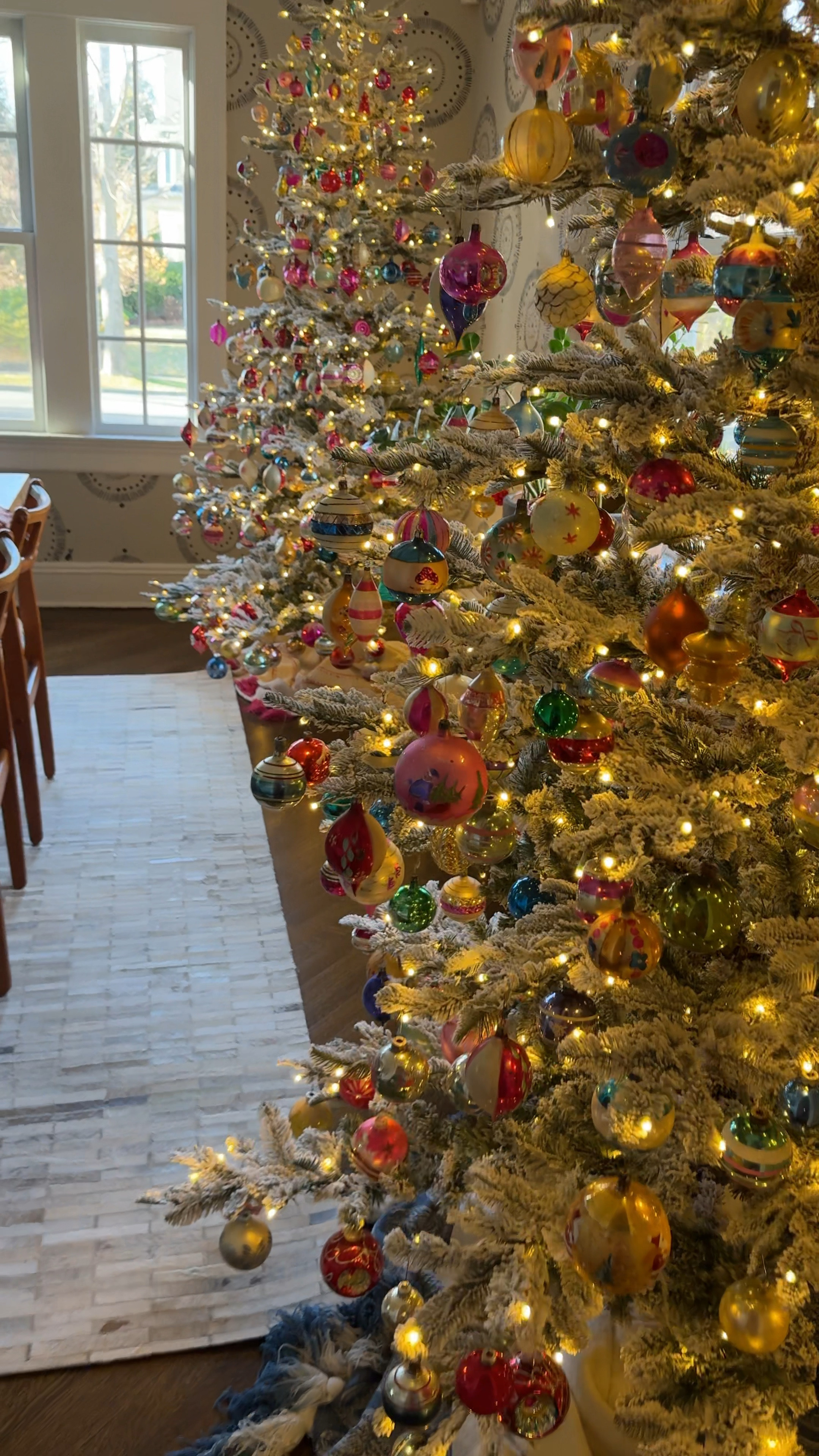 🎄🎄 The most realistic sparse Christmas trees! Their airy branches are perfect for showing off special ornaments! In my case, that’s 1,000+ vintage Shiny Brites. I love a pair of Christmas trees in my dining room to add sparkle and shine for festive holiday meals. I got the flocked trees or you can choose non flocked. 🎄🎄

#LTKSeasonal #LTKHoliday #LTKHome