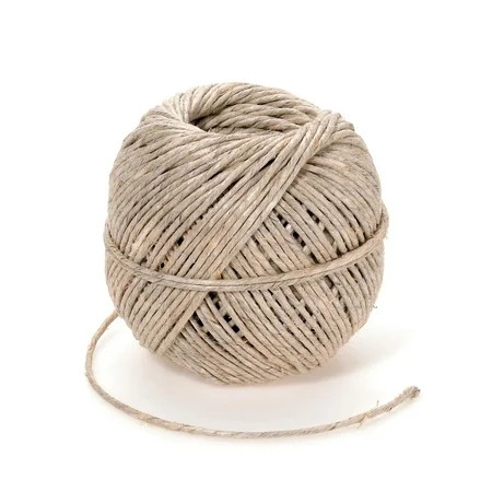 Darice Natural 100 LB Weight Waxed Hemp Twine, 200 Foot Long Cord | Walmart (US)