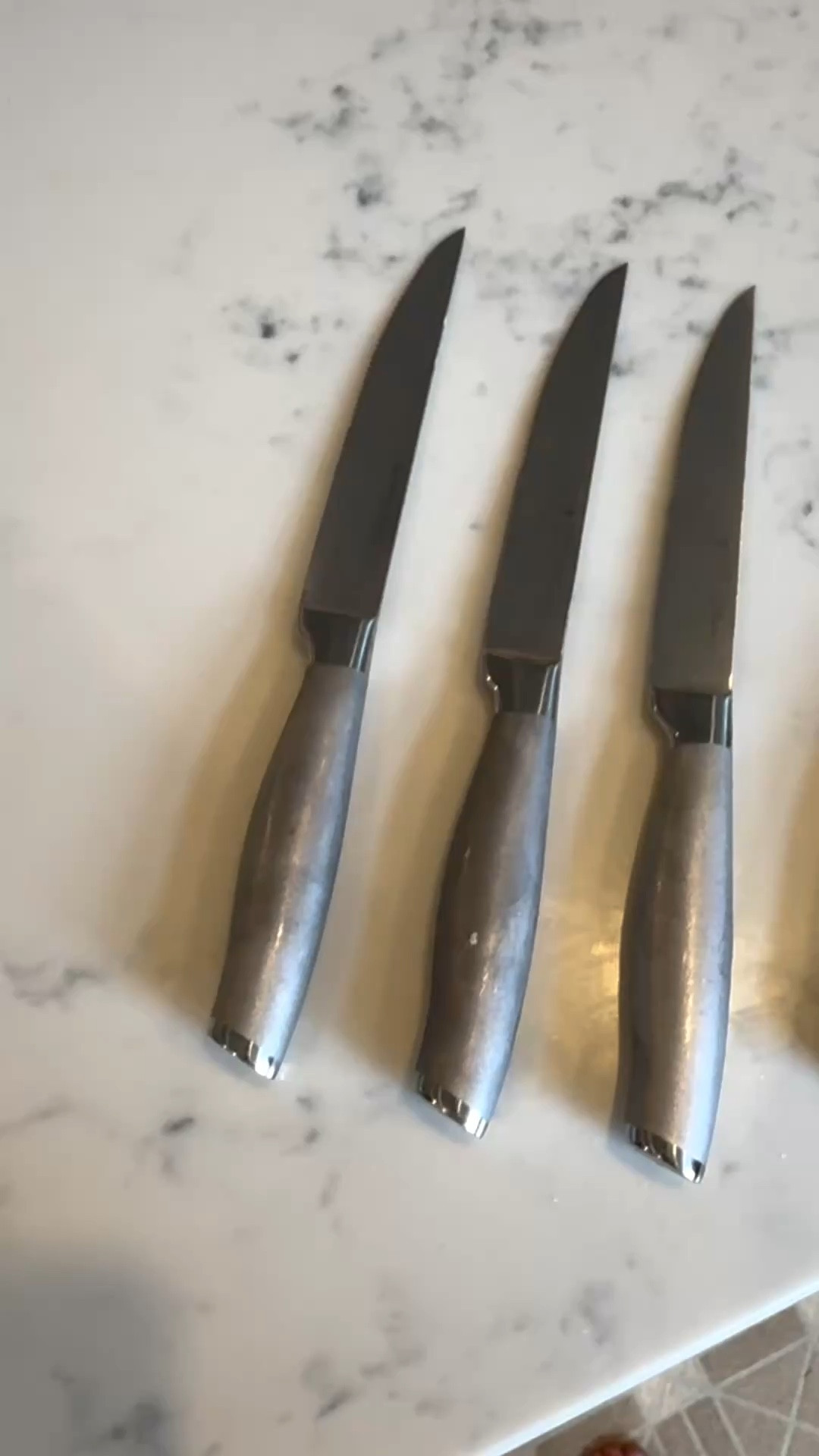 ✨Looking for a great and affordable set of steak knives? I bought these about four years ago and they are holding up great! Strong and sturdy and easy to clean. Highly recommend! ￼

#LTKmorningroutine #LTKHome
