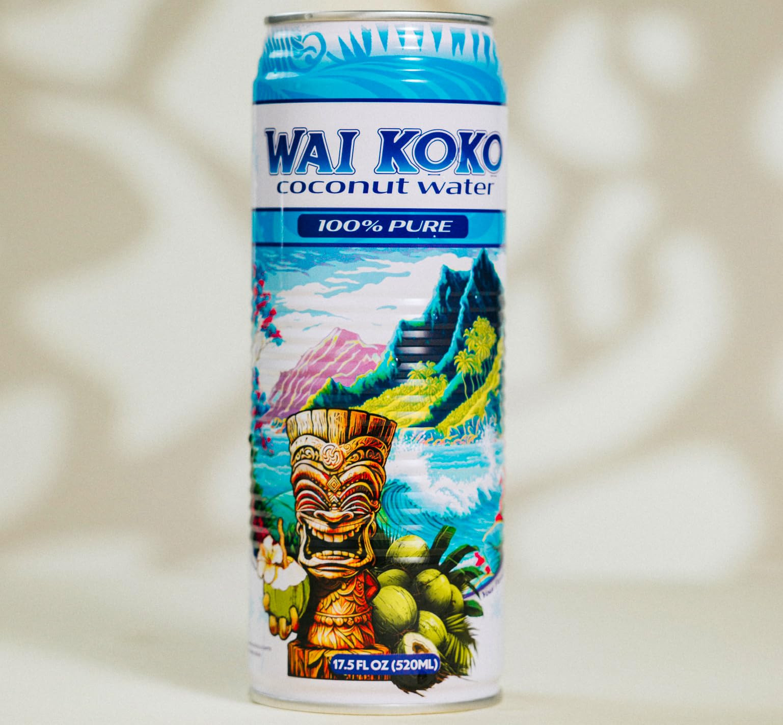 Wai Koko Coconut Water 100% Pure Coconut Water, 17.5 Fl Oz (Pack of 12) | Amazon (US)