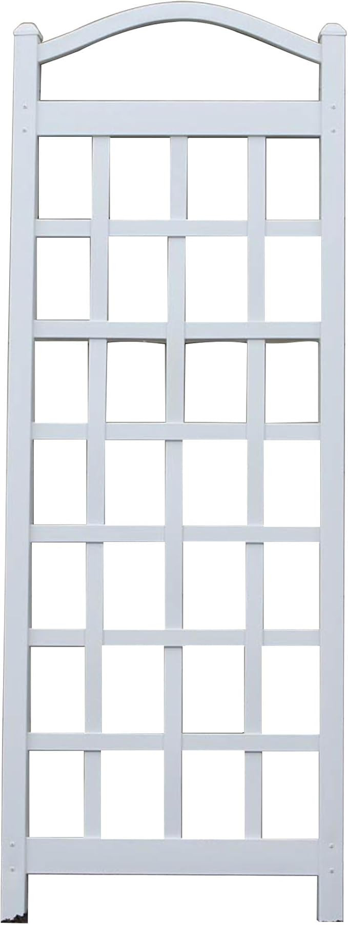 Dura-Trel Cambridge Vinyl Trellis, Outdoor Plant Support Frame, 28" x 75", White - Decorative Gri... | Amazon (US)