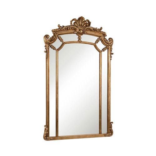 Elegant Lighting Antique Gold 30 Inch Mirror Mr 3344 | Bellacor | Bellacor