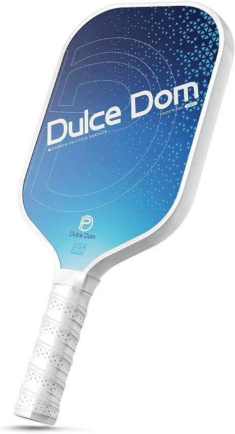Dulce DOM Pickleball Paddles Set of 2/4 - USAPA Approved, 4 Indoor Outdoor Pickleball Balls, Fibe... | Amazon (US)