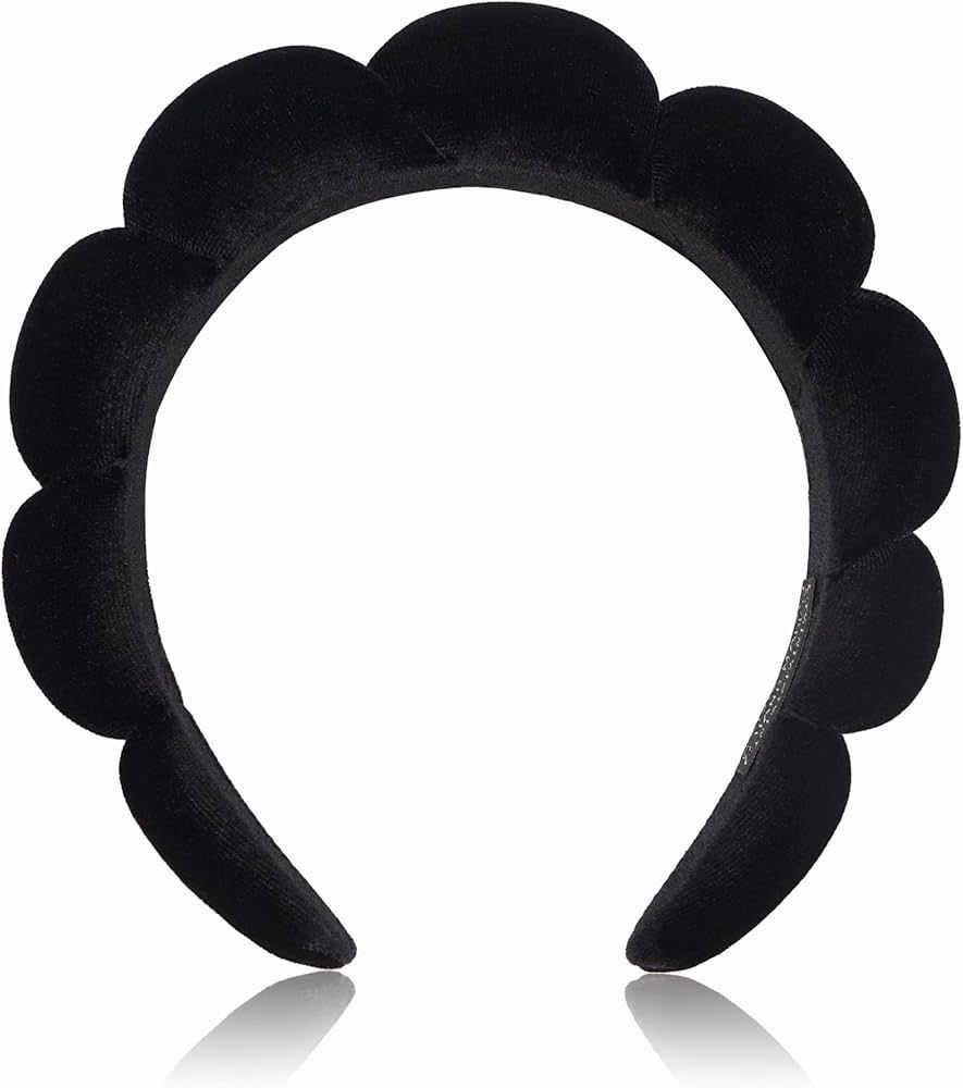 Ayesha Spa Headband for Women Sponge Headband for Washing Face Clouds Soft Hairband Makeup Headba... | Amazon (US)