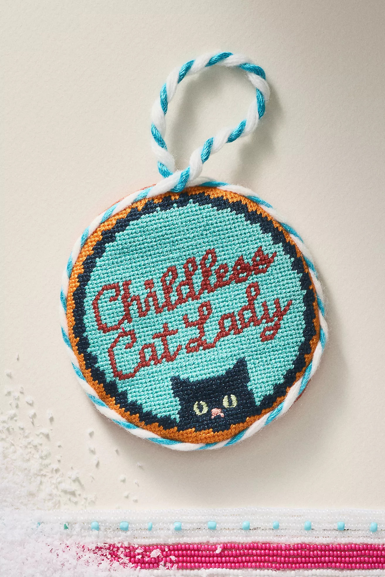 Furbish Studio Needlepoint Ornament | Anthropologie (US)