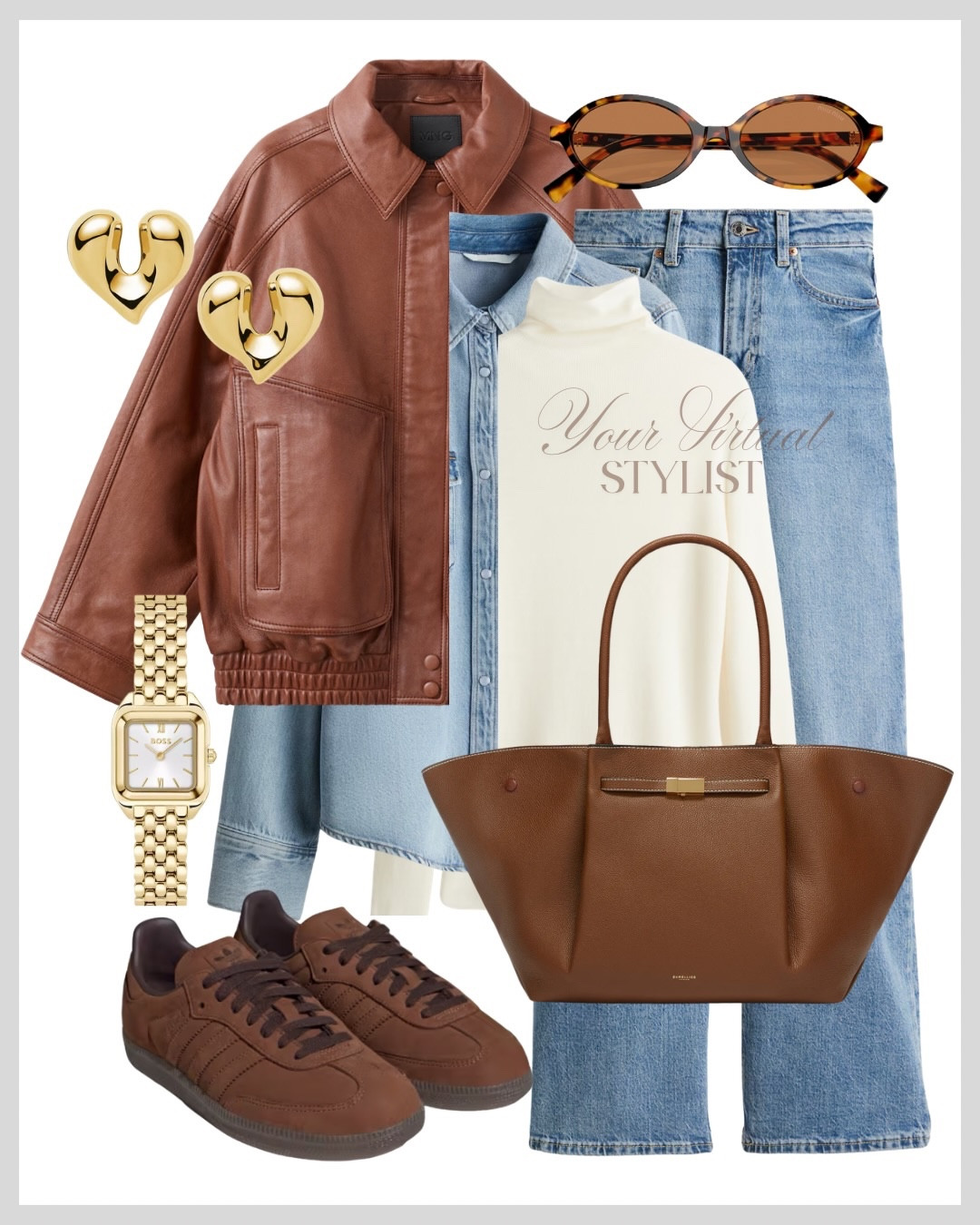 Three winter looks, three completely different moods and all effortlessly chic✨
From cozy layers that feel luxe, to sleek tailoring that turns heads, to off-duty cool with a fashion-forward edge. Winter dressing, but elevated ❄️🤎

Comment SHOP and I’II DM you where to shop🛍️

Make sure to FOLLOW me to get the link🔗

You can also shop all my outfits via the Link in Bio💫

#totaldenimlook #lookoftoday #capsulewardrobe #virtualstylist #woolcoat