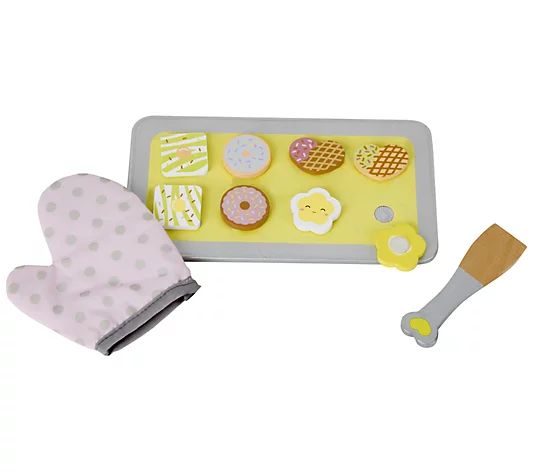 Classic Toy Biscuit Baking Set w Mitten Accesso ry - QVC.com | QVC