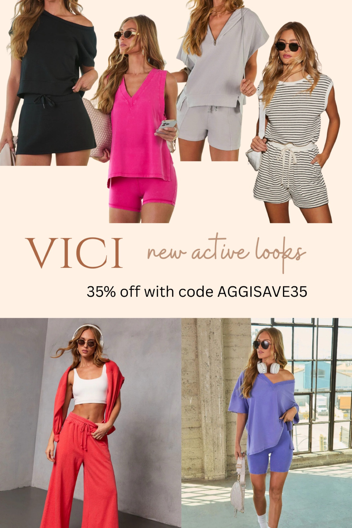New from @VICI 
Save 35% with code AGGISAVE35

#LTKActive #LTKdayinmylife #LTKfitnessgoals