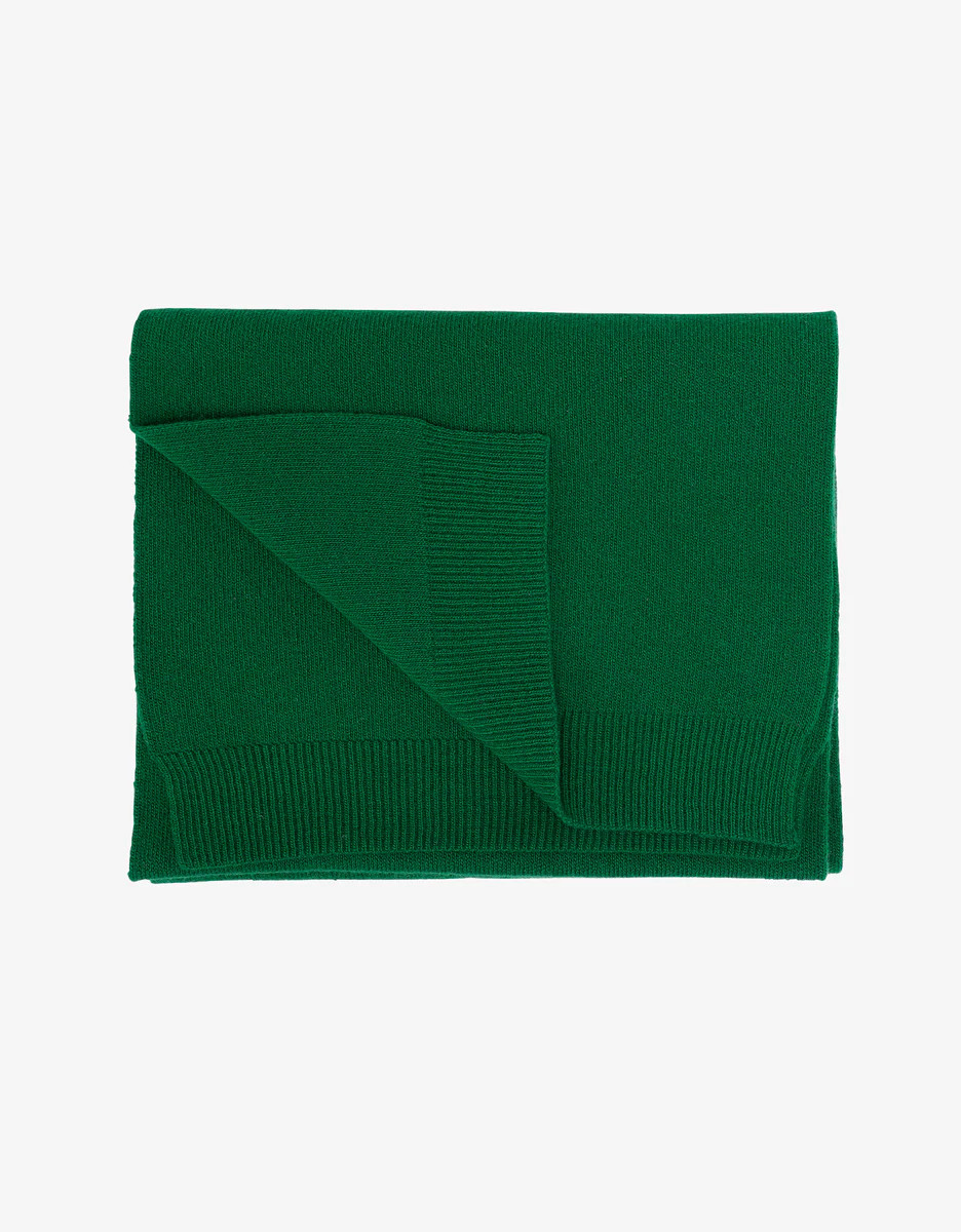 Merino Wool Scarf - Kelly Green | Colorful Standard