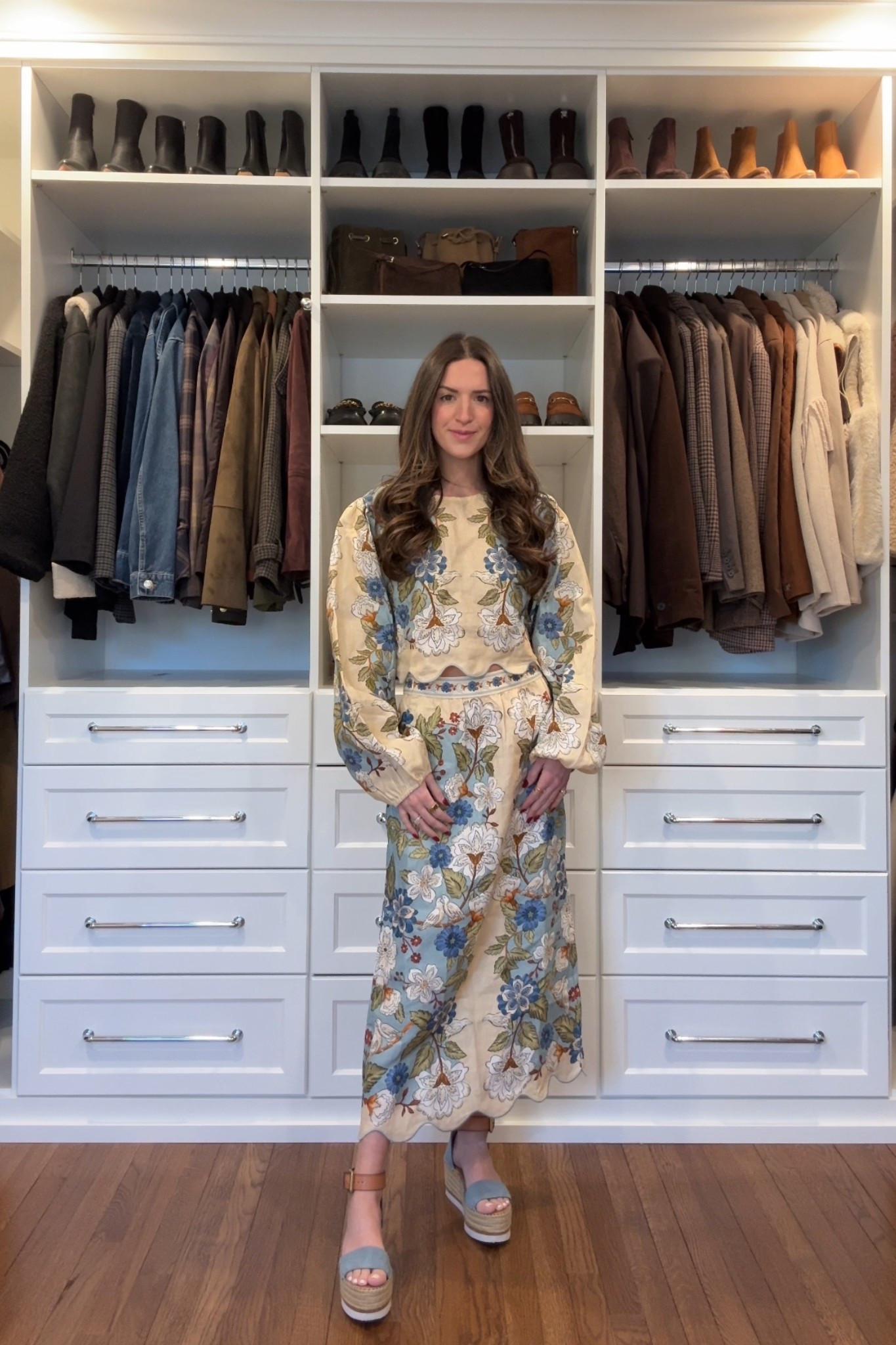 Size xsmall 

Matching set 
Bridal shower 
Baby shower 
Farm Rio 
Spring trends 

#LTKootd #LTKdayinmylife