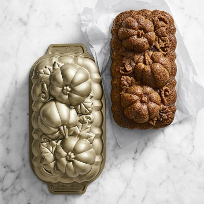 Nordic Ware Botanical Pumpkin Loaf Pan | Williams-Sonoma