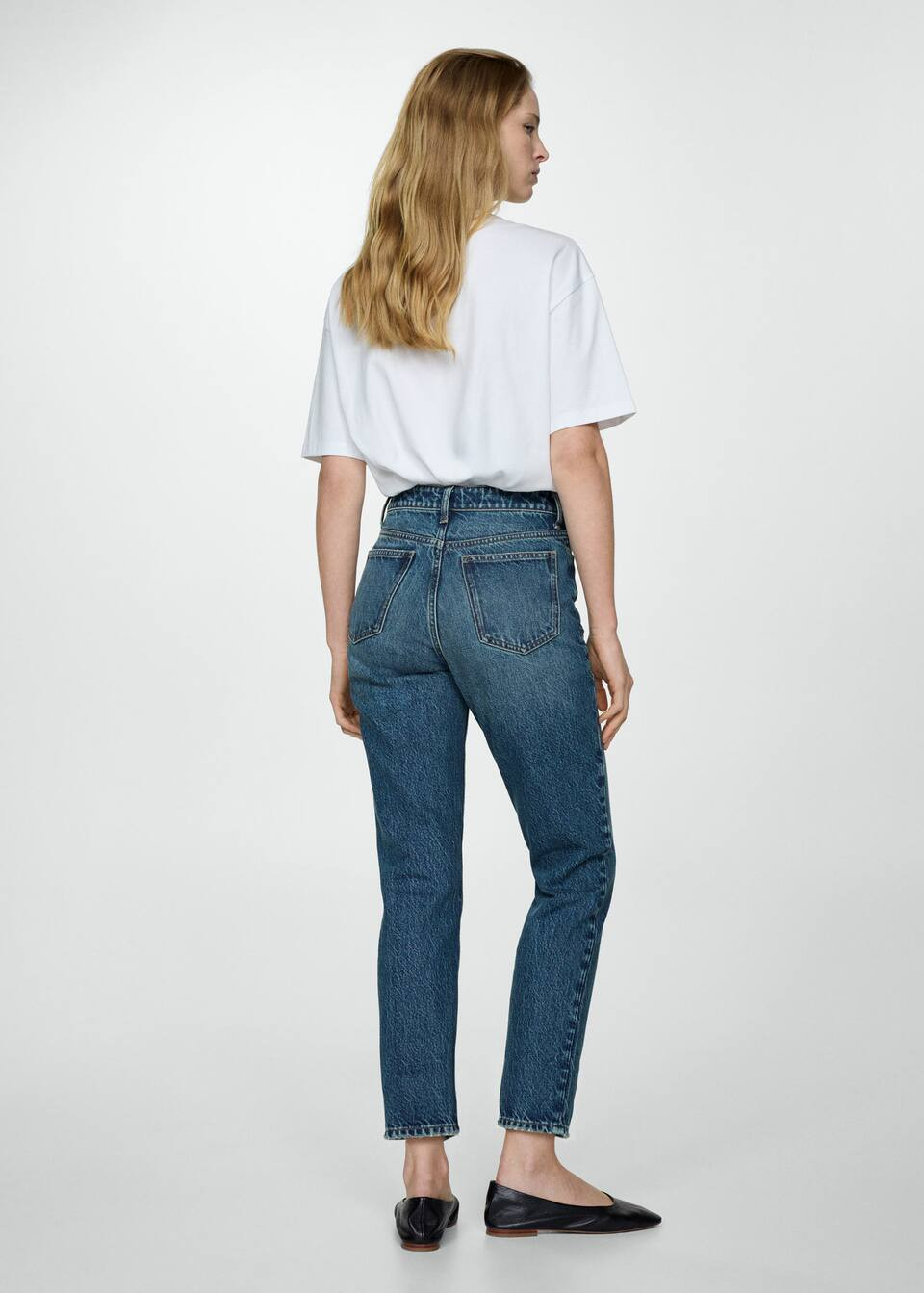 Mom high-waist jeans -  Women | Mango USA | MANGO (US)