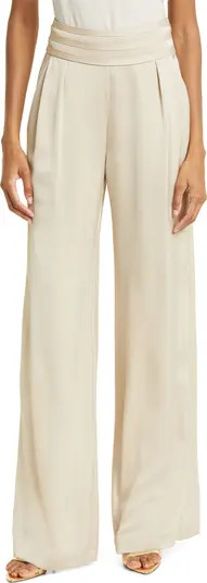 Wide Leg Silk Pants | Nordstrom