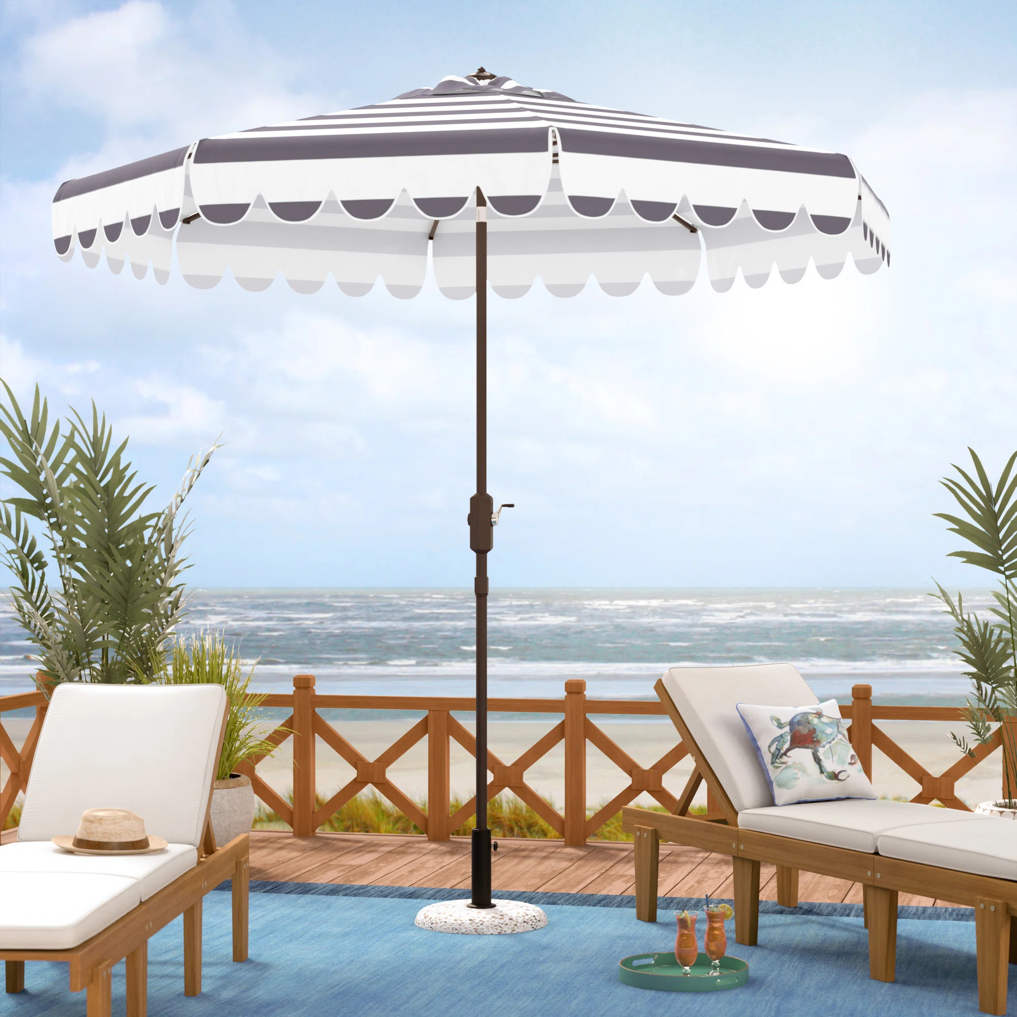 Natalee Tilt Market Umbrella | Wayfair North America
