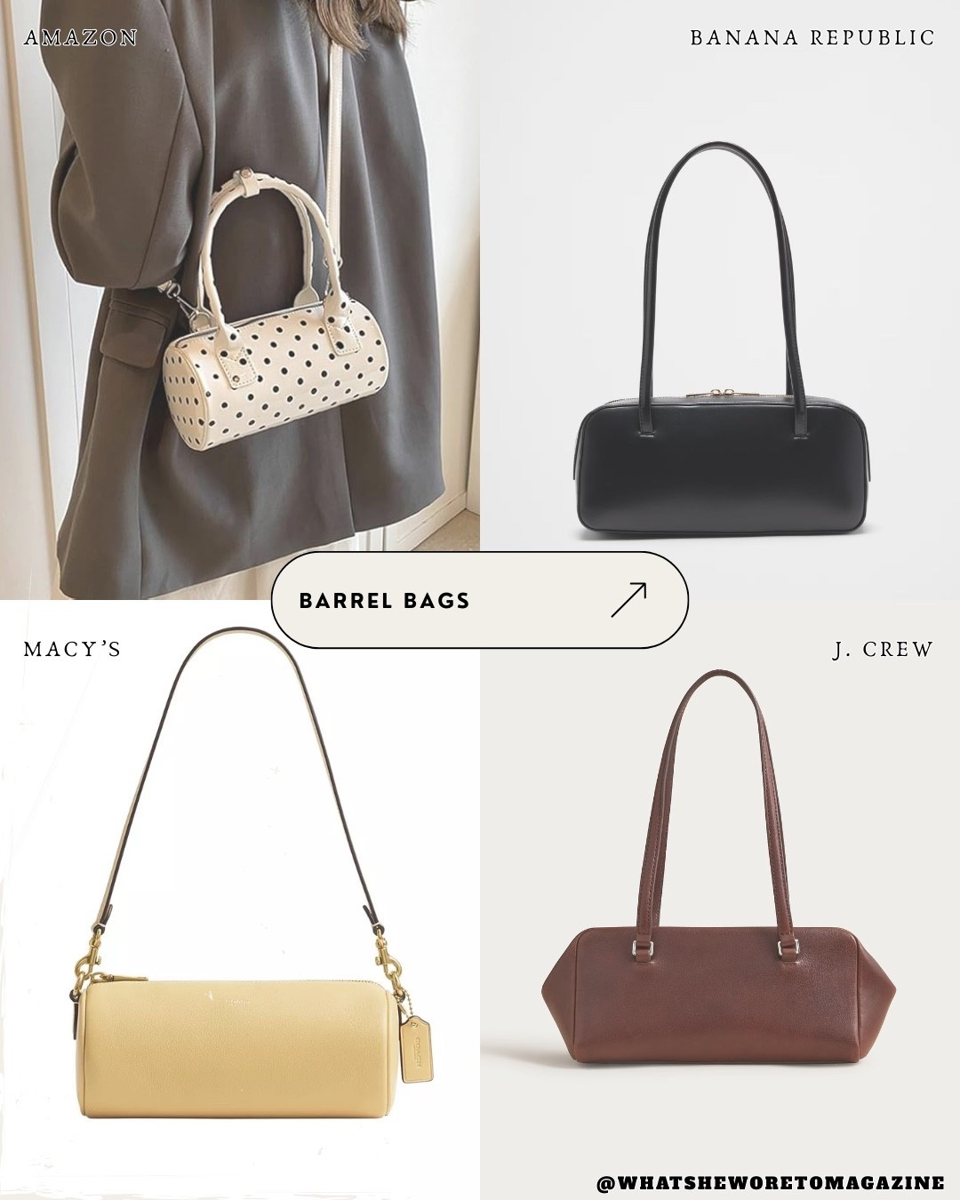 The best spring bags for 2026: the barrel bag

#LTKspring
#LTKspringbag

#LTKSeasonal